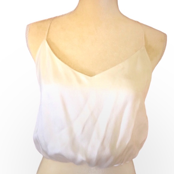 Kendall & Kylie Tops - Kendall-Kylie Silk V-Neck Cami
